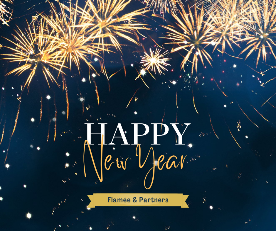 feestadegn, nieuwjaar, 2022, Flamée&Partners